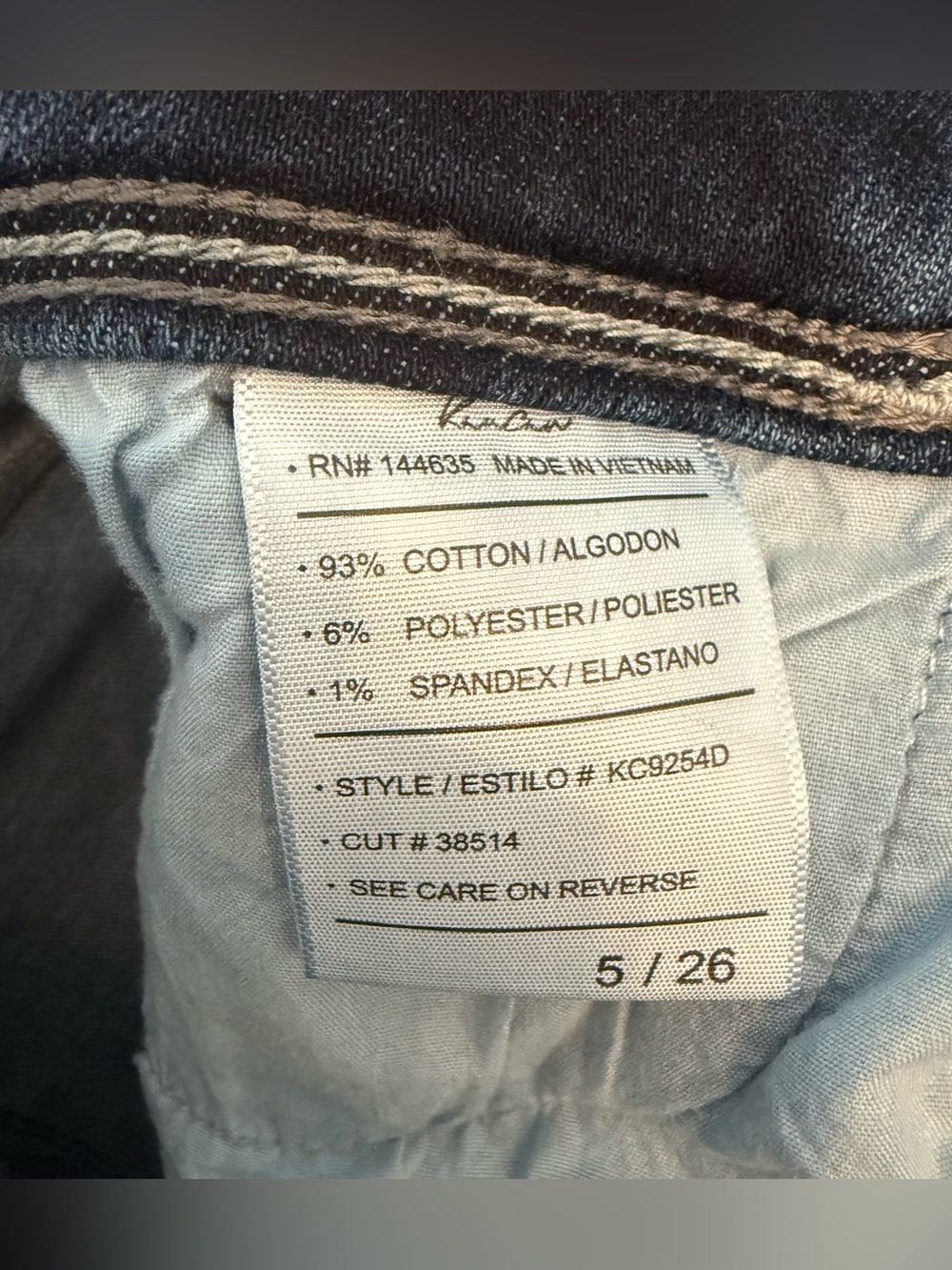 KanCan high-rise skinny jeans Estilo Women’s Sz 5/26 Preowned - Picture 11 of 11